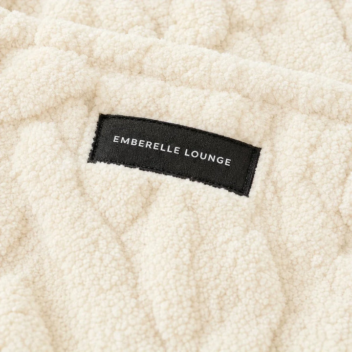 Emberelle – Embossed Plush Tracksuit Set
