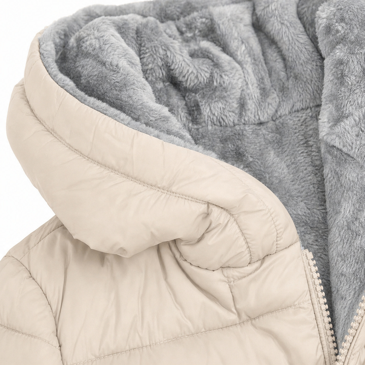 Cozelle – Quilted Hooded Insulated Puffer Coat