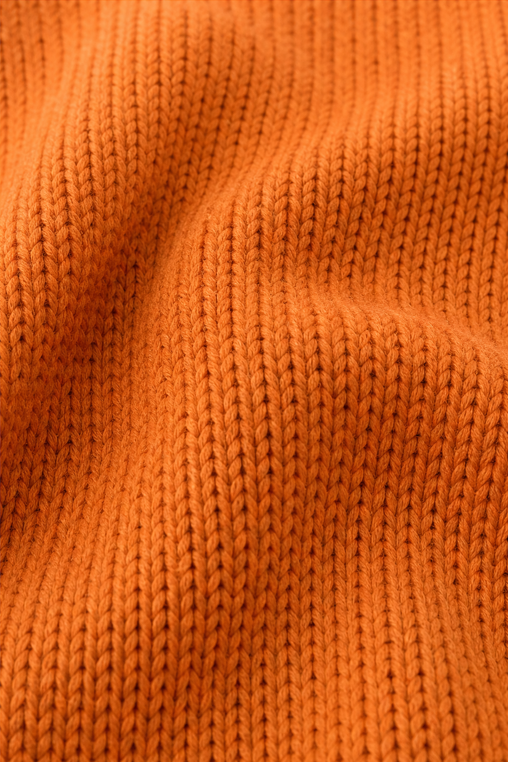 Hushwell – Drawstring Hood Ribbed Knit Pullover