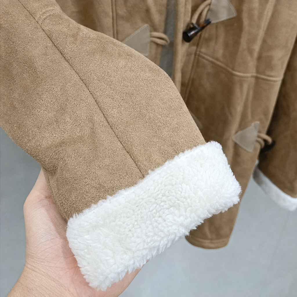Wintlace – Shearling-Lined Hooded Duffle Coat