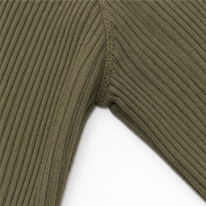Lacevie – Ribbed Knit Lace-Up Front Hoodie, Long Sleeve Pullover For Women