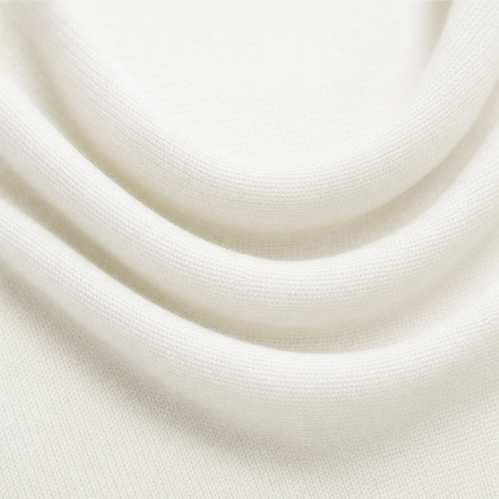 Draveline – Cowl Neck Drape Knit Sweater