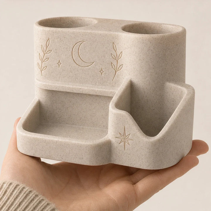 Altar & Aura – Celestial Divided Tarot Card Organizer