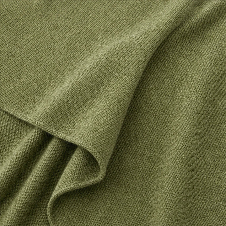 Capella Knit – Cape Sleeve Round Neck Sweater