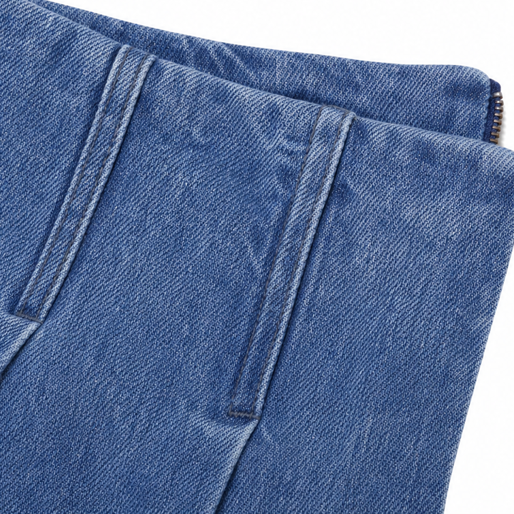 Wearbella – High-Waisted Wide-Leg Jeans