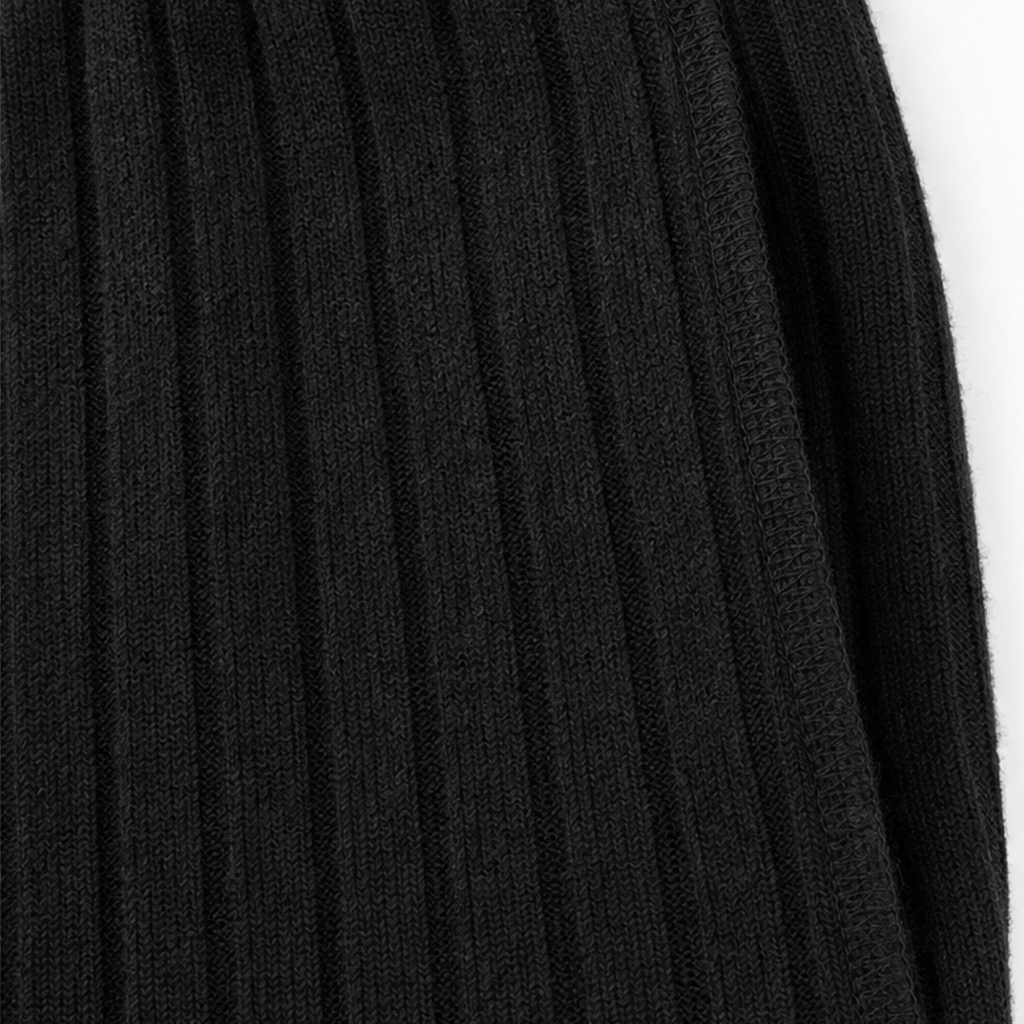 Ribbella – Ribbed-Knit Top And Straight-Leg Pants Set