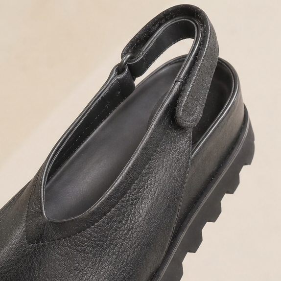 Wearbella – Lug Sole Slingback Loafer Flats