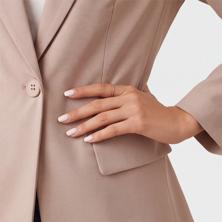 Poiseform – One-Button Stretch Tailored Blazer