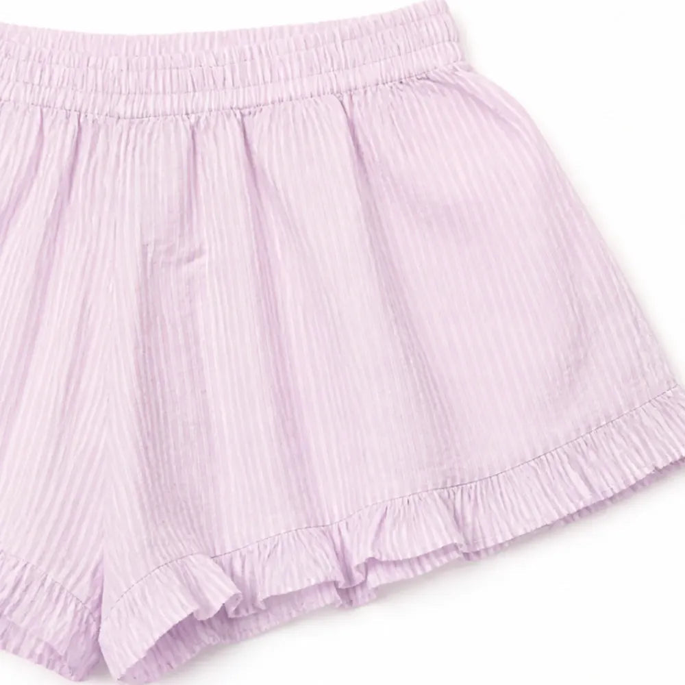 Lunevie – Ruffled Two-Piece Lounge Set with Puff Sleeves