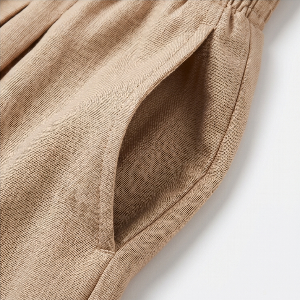 Coastella™ – Smocked-Waist Culottes