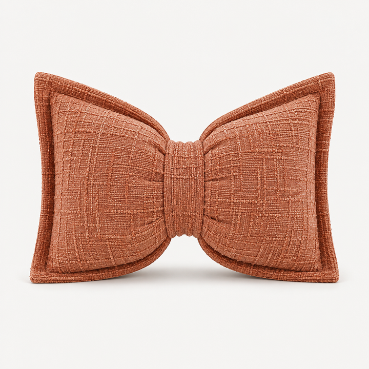 Bowsette – Bow-Shaped Throw Pillow