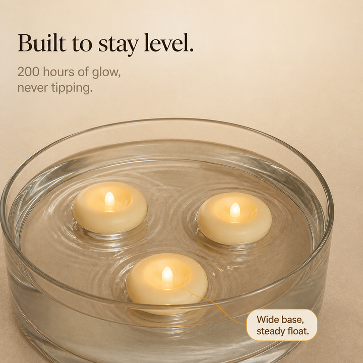 Glowtide – Water-Activated Floating LED Candles