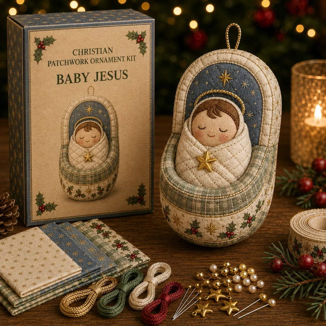 Faithcraft – No-Sew Nativity Ornament Craft Kit