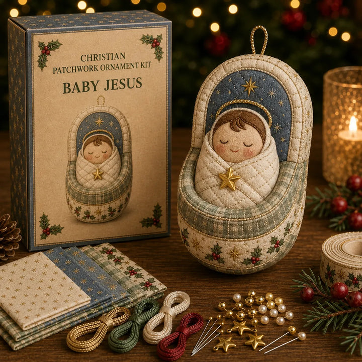 Faithcraft – No-Sew Nativity Ornament Craft Kit