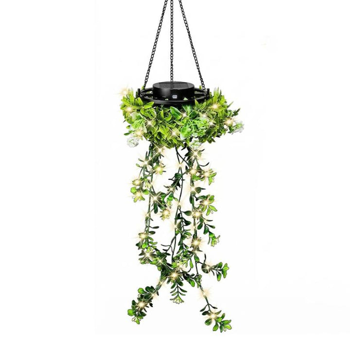 Lumivia™ - Solar Hanging Ivy Lantern for Magical Evening Gardens