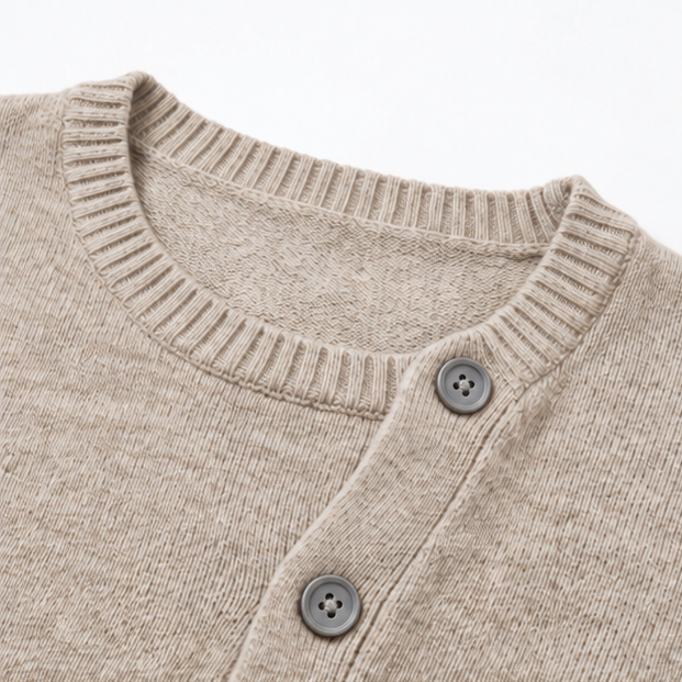 Velaire – Asymmetric Button Cardigan