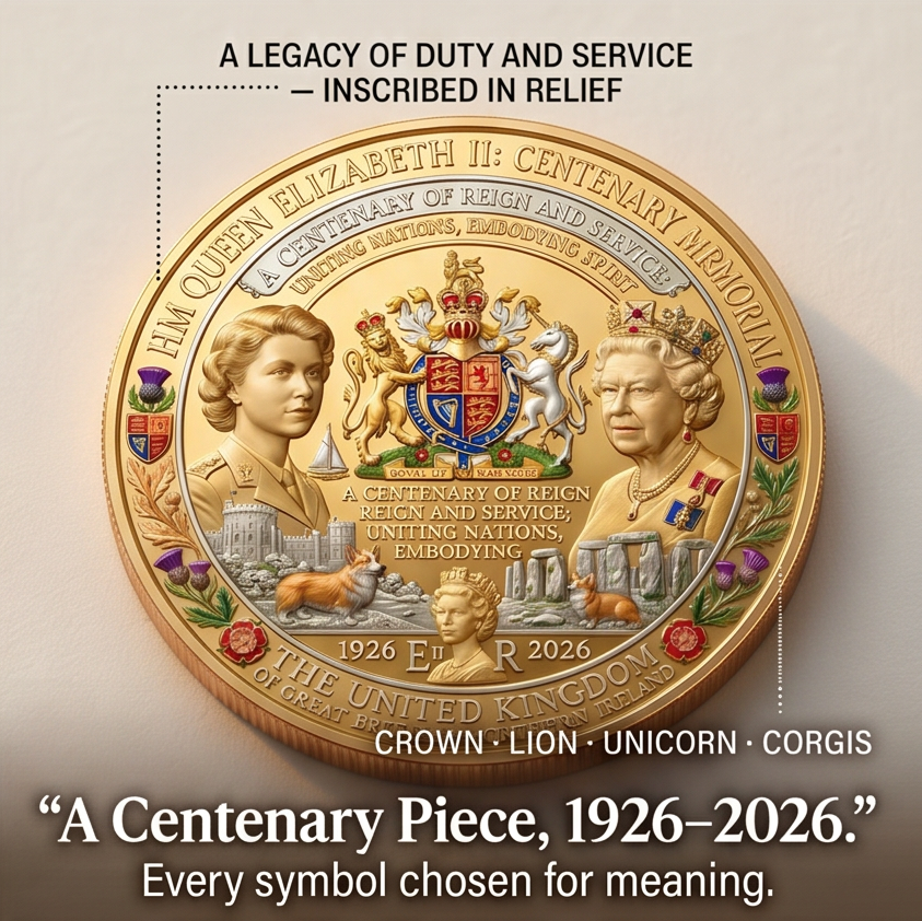 Regalis™ – Dual-Portrait Centenary Memorial Coin