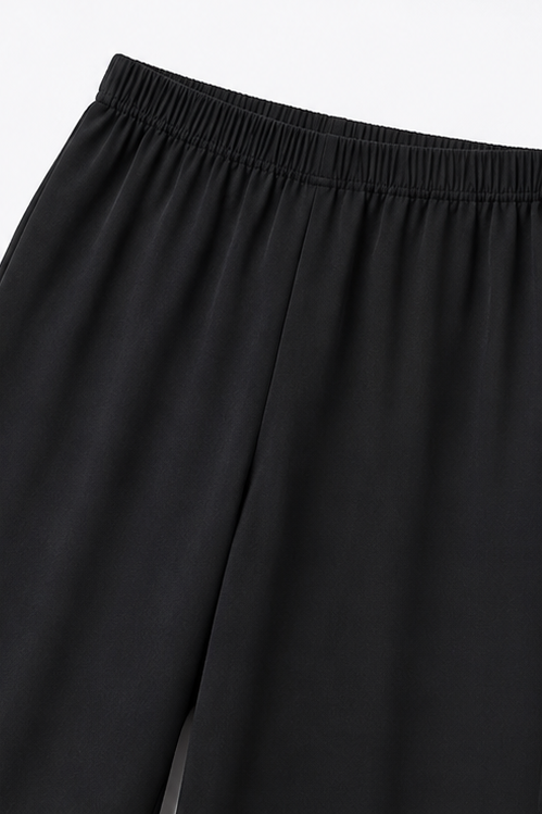 Draperie – Asymmetric Drape Overlay Wide-Leg Pant Set