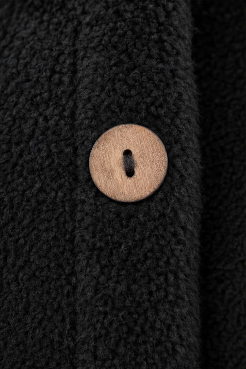 Fenwick – Button-Front Fleece-Look Shirt Jacket