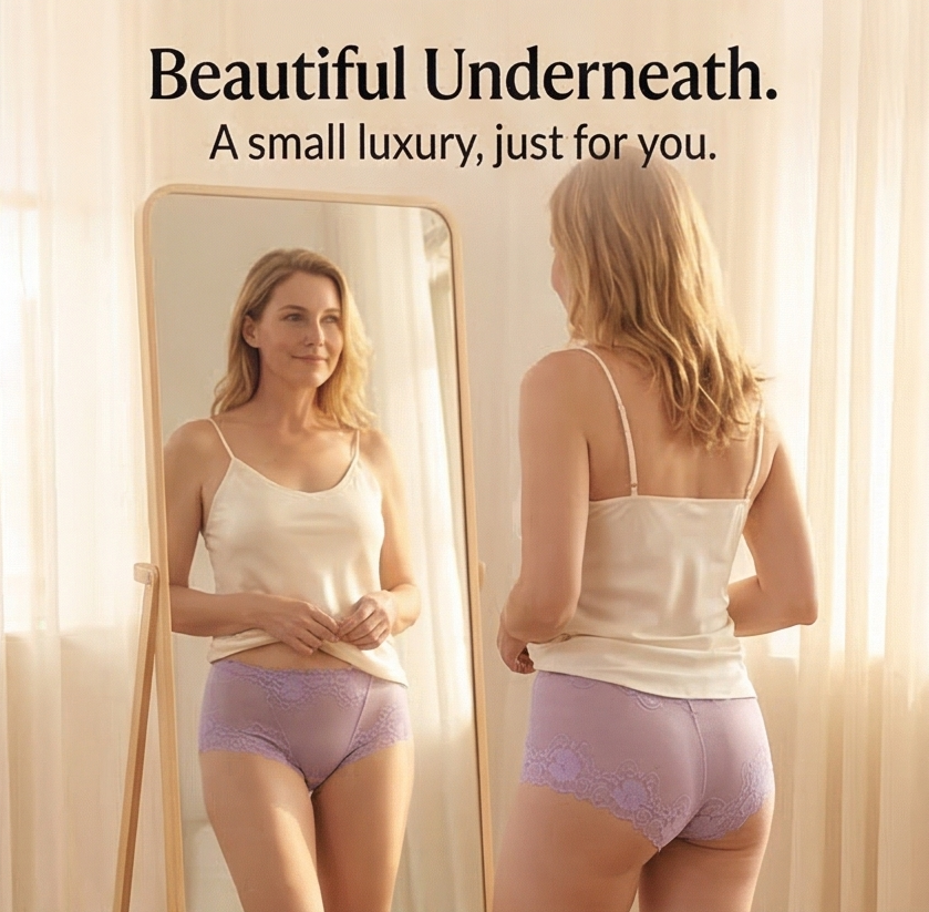 Lacelle™ –  Floral Soft Lace Panties