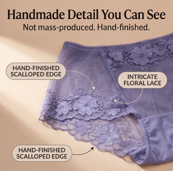 Lacelle™ –  Floral Soft Lace Panties