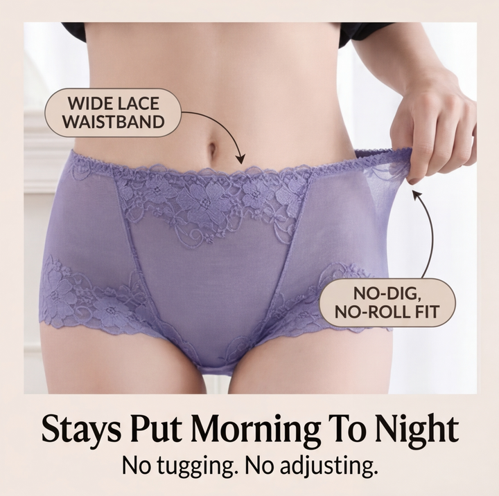 Lacelle™ –  Floral Soft Lace Panties