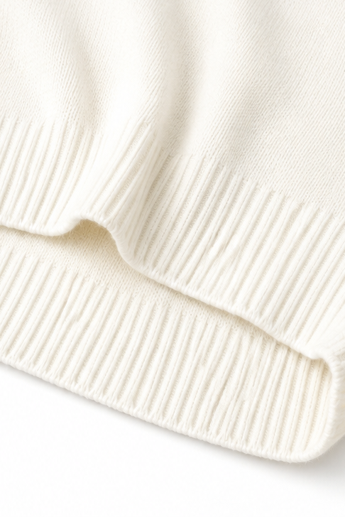 Wearbella – Oversized Drawstring Hooded Knit Sweater