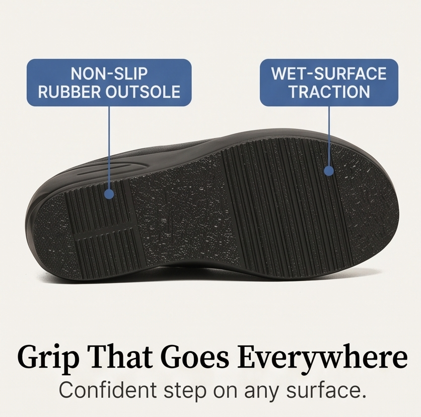 Luneva™ - Cushioned Wedge Sandals for Wide Feet