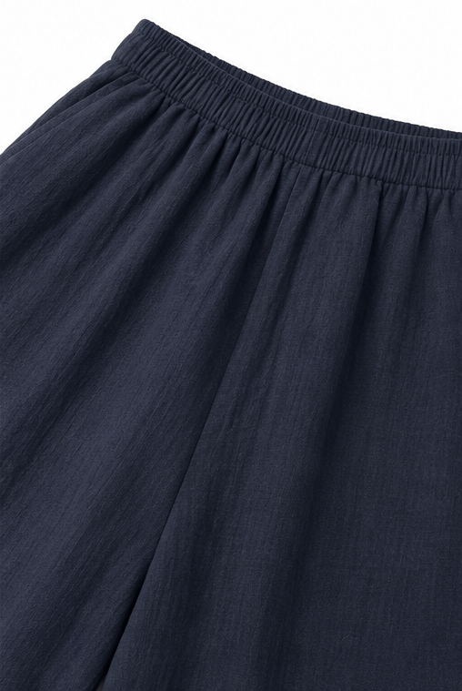Setwell – Wide-Leg Pants And Shirt Two-Piece Set