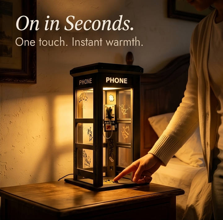 Noctelle™ – Vintage NYC Phone Booth Mood Light