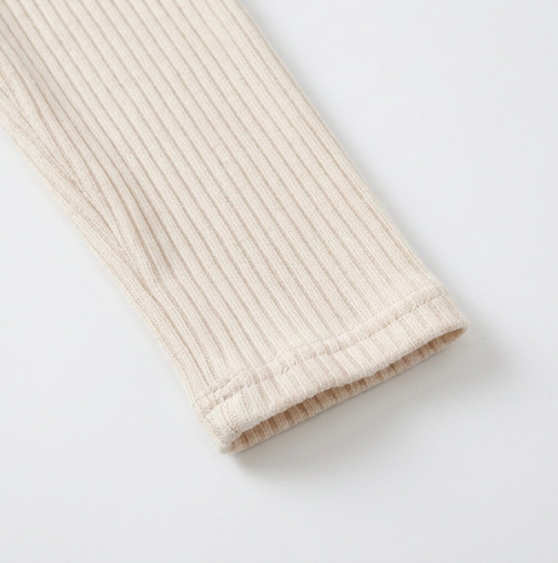 Bellora – Turtleneck V-Neck Knit Midi Dress