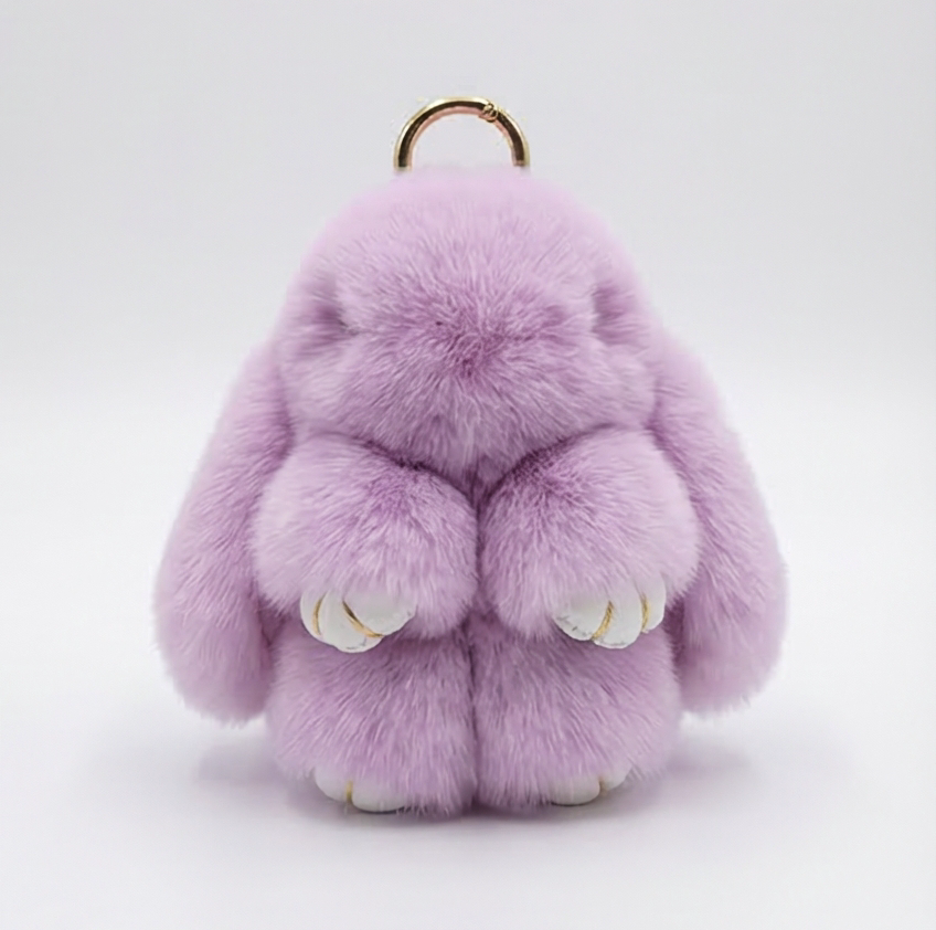 Luluri™ – Fluffy Bunny Bag Charm