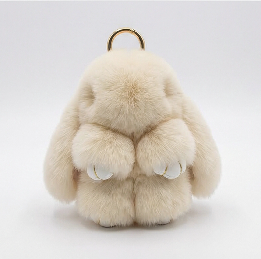 Luluri™ – Fluffy Bunny Bag Charm