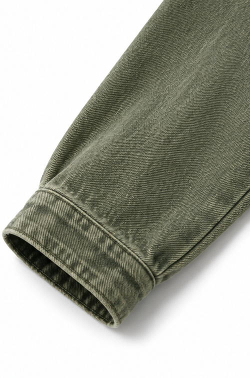 Corriveau – Washed Denim-Look Jacket