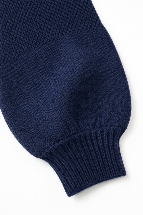Cozelin – Ribbed Knit Dropped-Shoulder Oversized Sweater