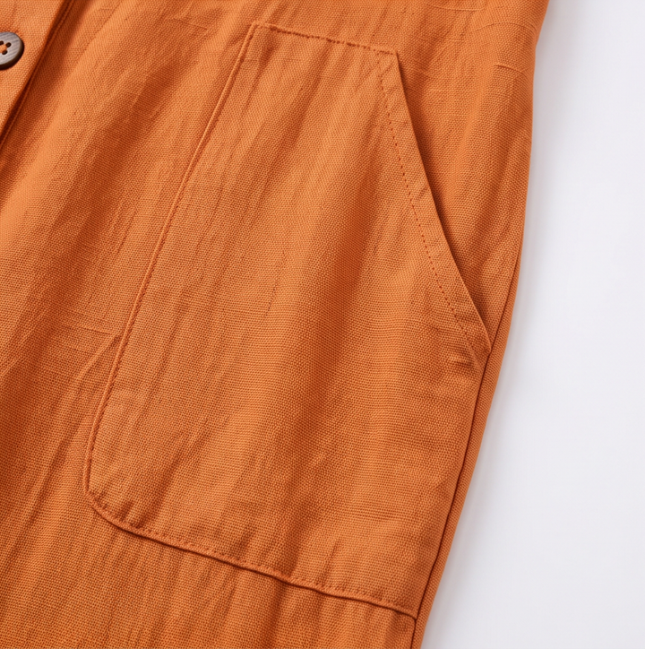 Rovella – Wide-Leg Cargo Utility Jumpsuit