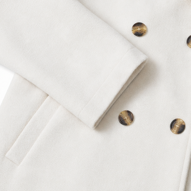 Wearbella – Double-Breasted Structured Coat