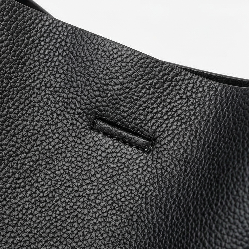 Tessara™ – Structured Pebbled Leather Tote Bag