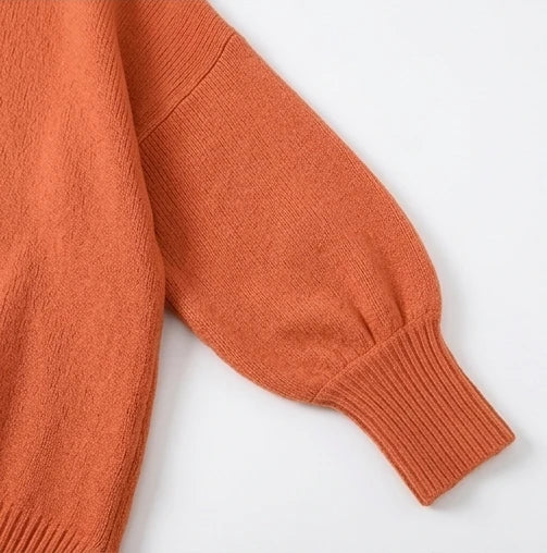 Draperlyn – Collared Open-Front Batwing Knit Cardigan