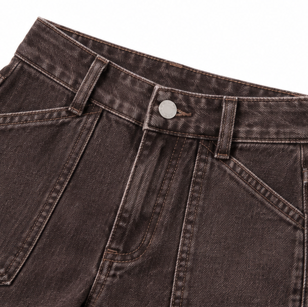 Wearbella – High Waisted Wide Leg Stretch Denim