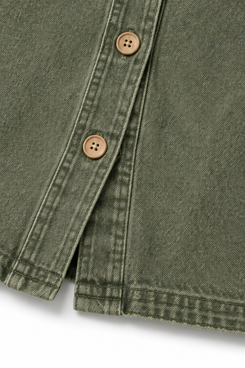 Corriveau – Washed Denim-Look Jacket