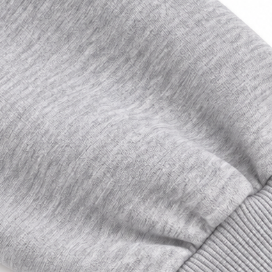 Slouvia – Asymmetric Cutout Shoulder Oversized Sweatshirt