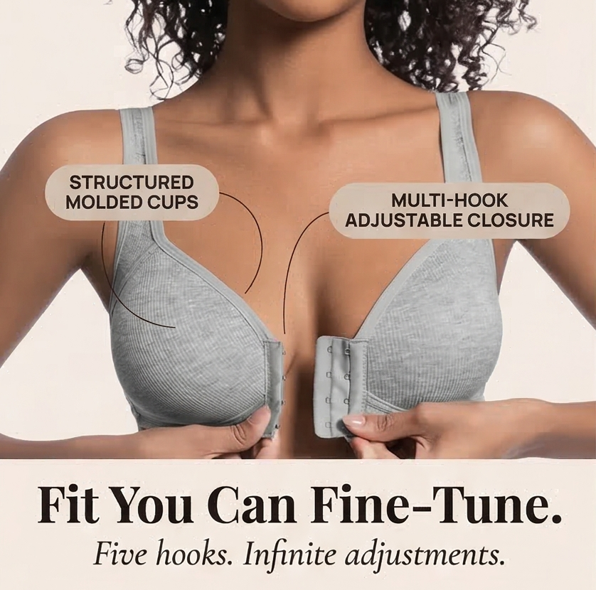 Veluna™ – Wireless Front Closure Comfort Bra