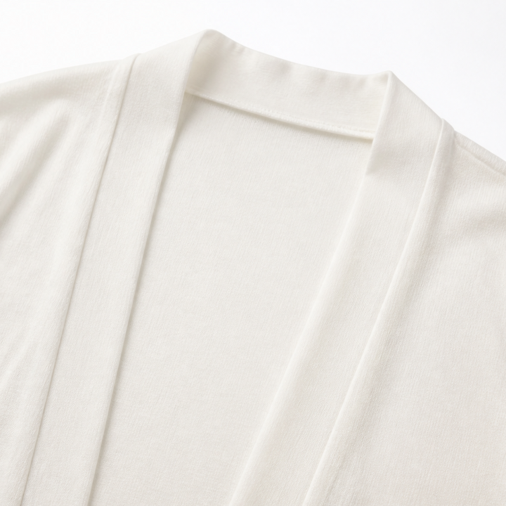 Wearbella – Semi-Sheer Open-Front Knit Cardigan