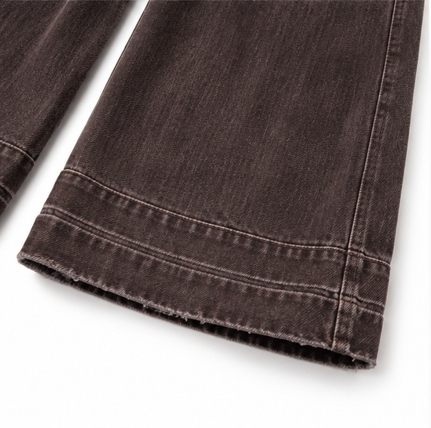 Wearbella – High Waisted Wide Leg Stretch Denim
