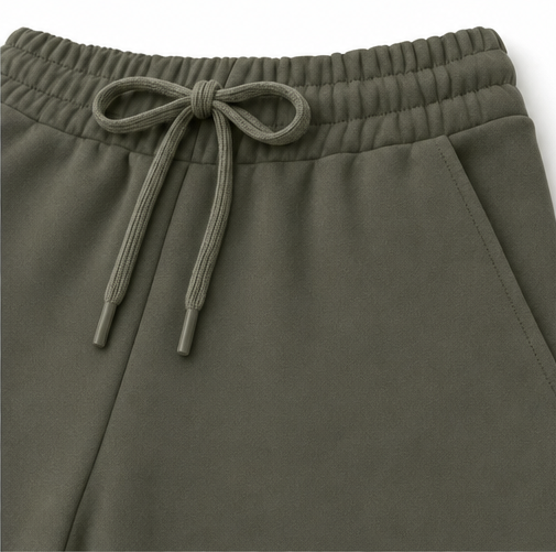 Wearbella – Pleated Round-Neck Loungewear Set