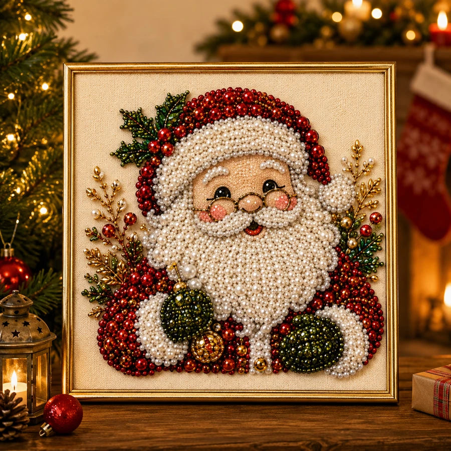 Pearl Noel – Pearl Bead Christmas Diamond Painting Kit