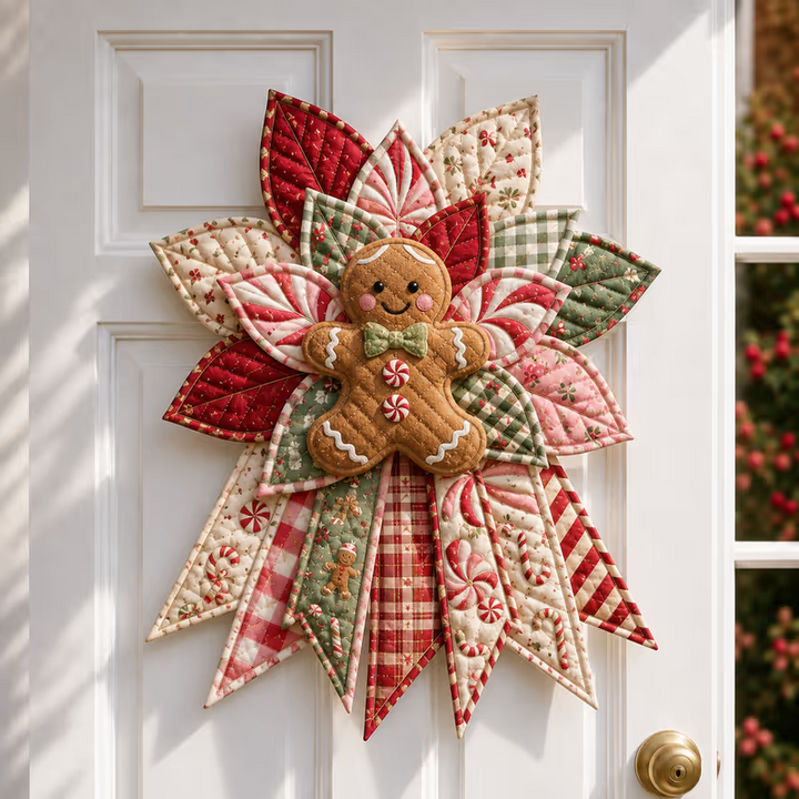 Holly & Stitch – Quilted Christmas Door Hanger Sewing Kit