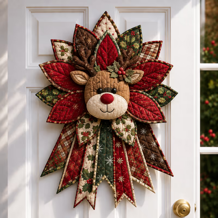 Holly & Stitch – Quilted Christmas Door Hanger Sewing Kit