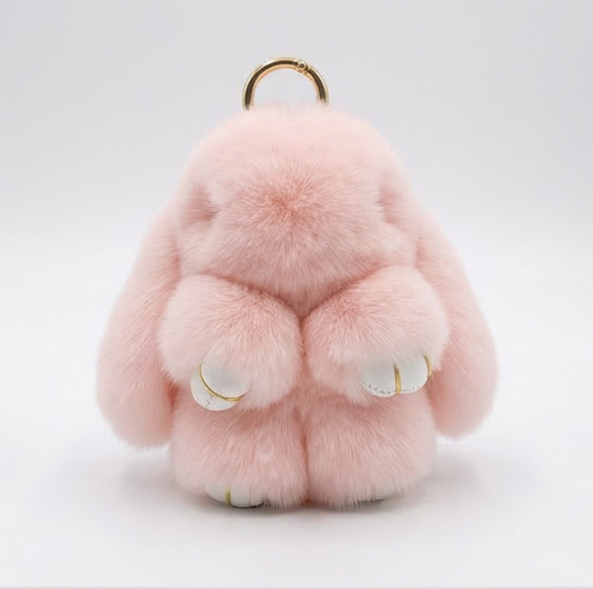 Luluri™ – Fluffy Bunny Bag Charm